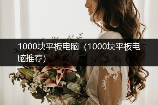 1000块平板电脑（1000块平板电脑推荐）