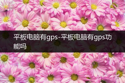 平板电脑有gps-平板电脑有gps功能吗