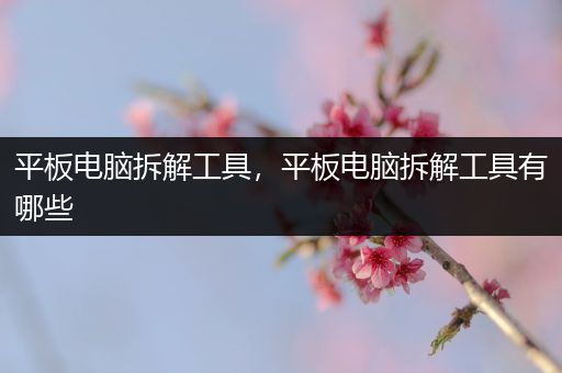 平板电脑拆解工具，平板电脑拆解工具有哪些