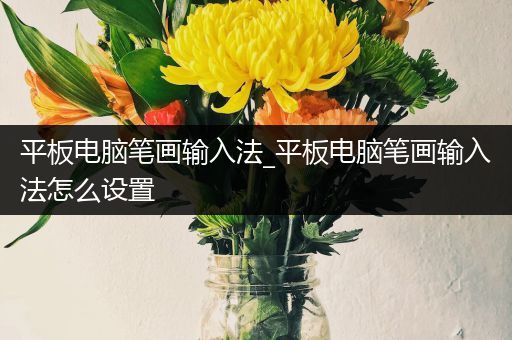 平板电脑笔画输入法_平板电脑笔画输入法怎么设置