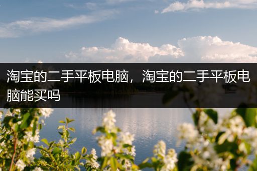 淘宝的二手平板电脑，淘宝的二手平板电脑能买吗