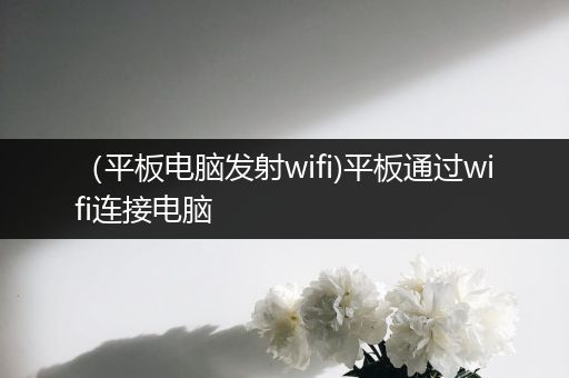 （平板电脑发射wifi)平板通过wifi连接电脑