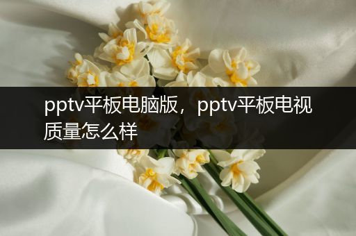 pptv平板电脑版，pptv平板电视质量怎么样