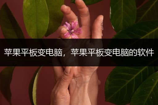 苹果平板变电脑，苹果平板变电脑的软件