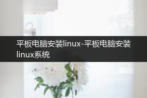 平板电脑安装linux-平板电脑安装linux系统