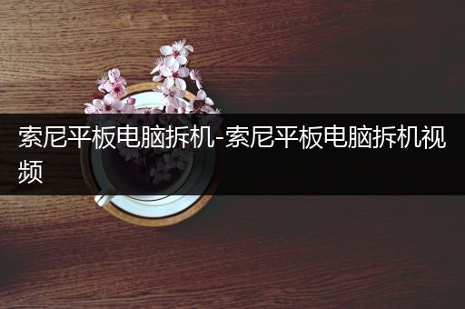 索尼平板电脑拆机-索尼平板电脑拆机视频