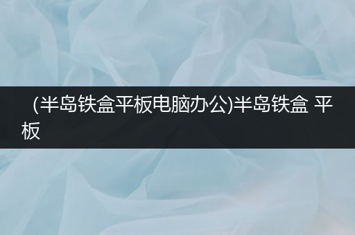 （半岛铁盒平板电脑办公)半岛铁盒 平板