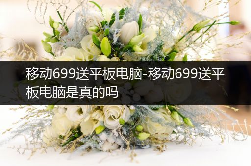 移动699送平板电脑-移动699送平板电脑是真的吗