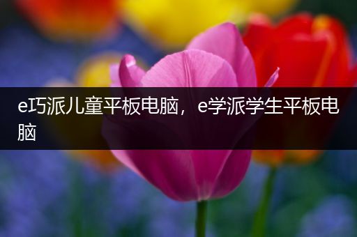 e巧派儿童平板电脑，e学派学生平板电脑