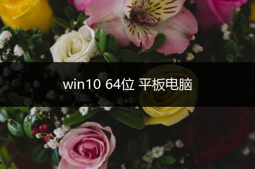 win10 64位 平板电脑