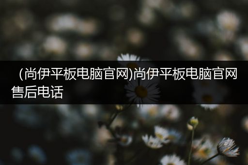 （尚伊平板电脑官网)尚伊平板电脑官网售后电话