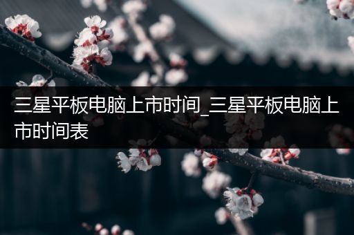 三星平板电脑上市时间_三星平板电脑上市时间表