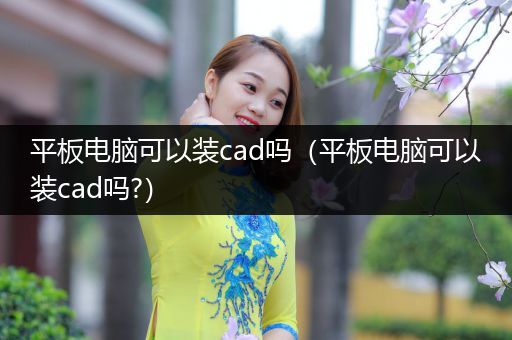 平板电脑可以装cad吗（平板电脑可以装cad吗?）