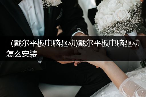 （戴尔平板电脑驱动)戴尔平板电脑驱动怎么安装