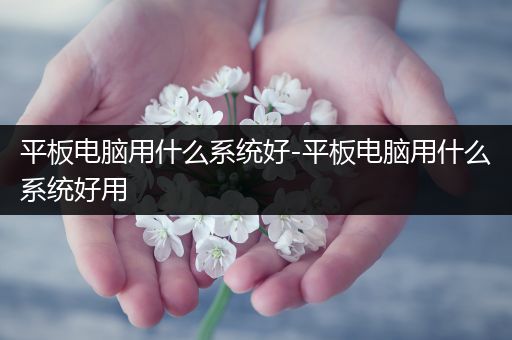 平板电脑用什么系统好-平板电脑用什么系统好用