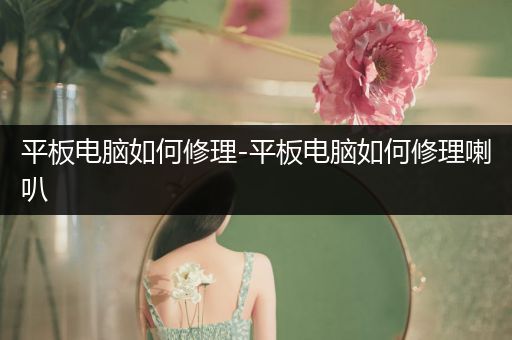 平板电脑如何修理-平板电脑如何修理喇叭