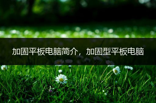 加固平板电脑简介，加固型平板电脑