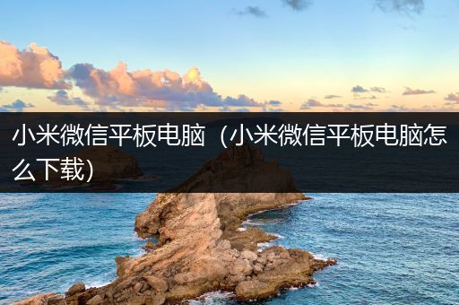 小米微信平板电脑（小米微信平板电脑怎么下载）
