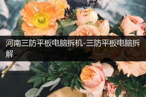 河南三防平板电脑拆机-三防平板电脑拆解