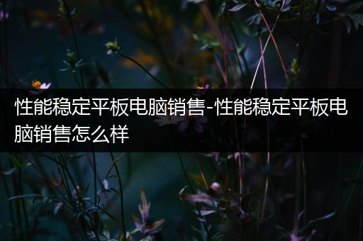性能稳定平板电脑销售-性能稳定平板电脑销售怎么样