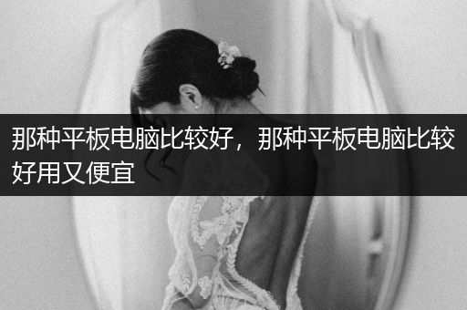 那种平板电脑比较好，那种平板电脑比较好用又便宜