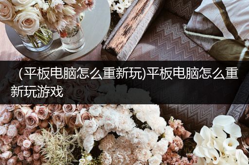 （平板电脑怎么重新玩)平板电脑怎么重新玩游戏