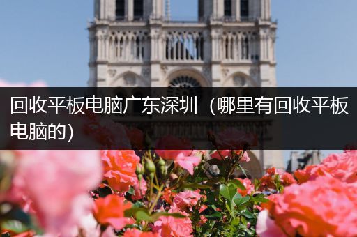 回收平板电脑广东深圳（哪里有回收平板电脑的）