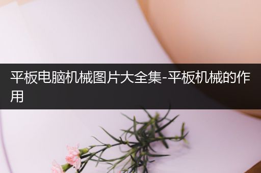 平板电脑机械图片大全集-平板机械的作用