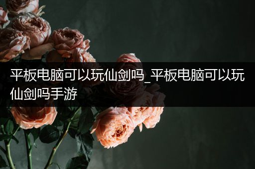 平板电脑可以玩仙剑吗_平板电脑可以玩仙剑吗手游