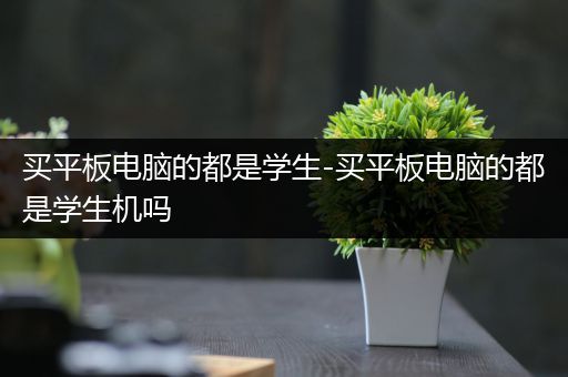 买平板电脑的都是学生-买平板电脑的都是学生机吗