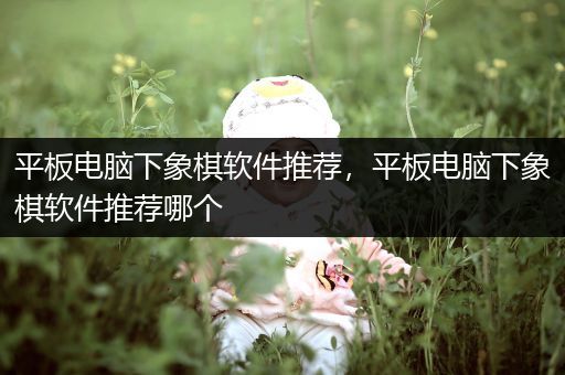 平板电脑下象棋软件推荐，平板电脑下象棋软件推荐哪个