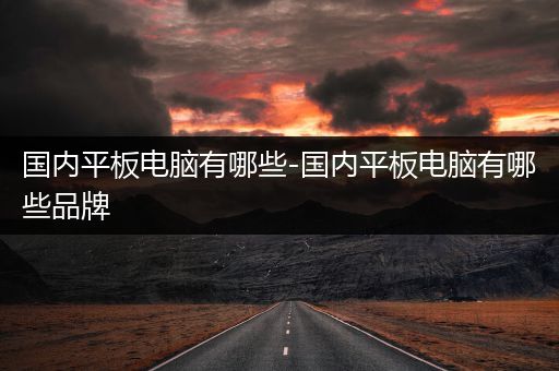 国内平板电脑有哪些-国内平板电脑有哪些品牌