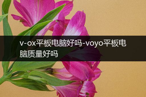v-ox平板电脑好吗-voyo平板电脑质量好吗