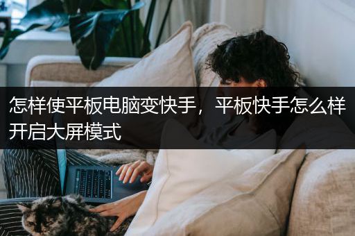 怎样使平板电脑变快手，平板快手怎么样开启大屏模式